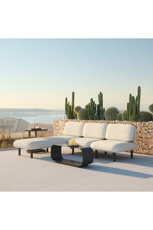   Beige Olefin Outdoor Chaise | Oroa.com