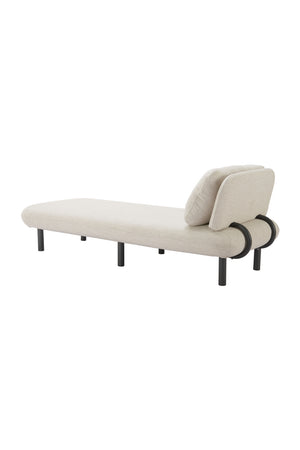   Beige Olefin Outdoor Chaise | Oroa.com