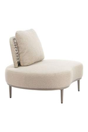   Rattan Weave Outdoor Accent Chair | Oroa.com