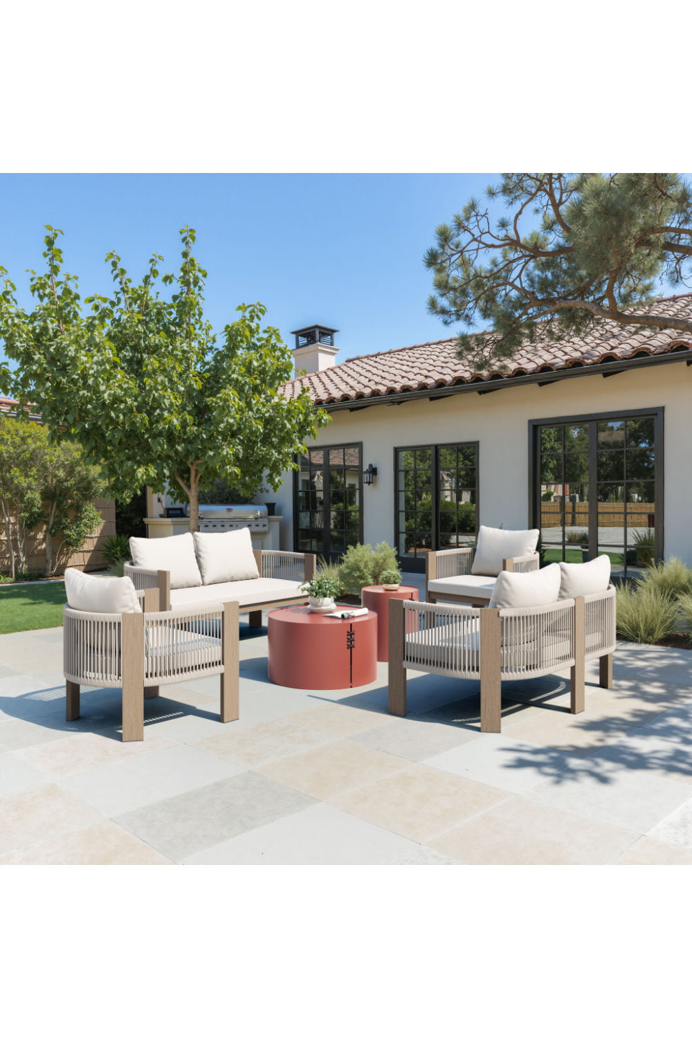   Beige Outdoor Sofa | Oroa.com