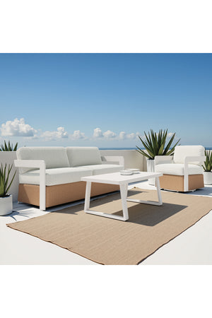   Brown Base Outdoor Sofa | Oroa.com