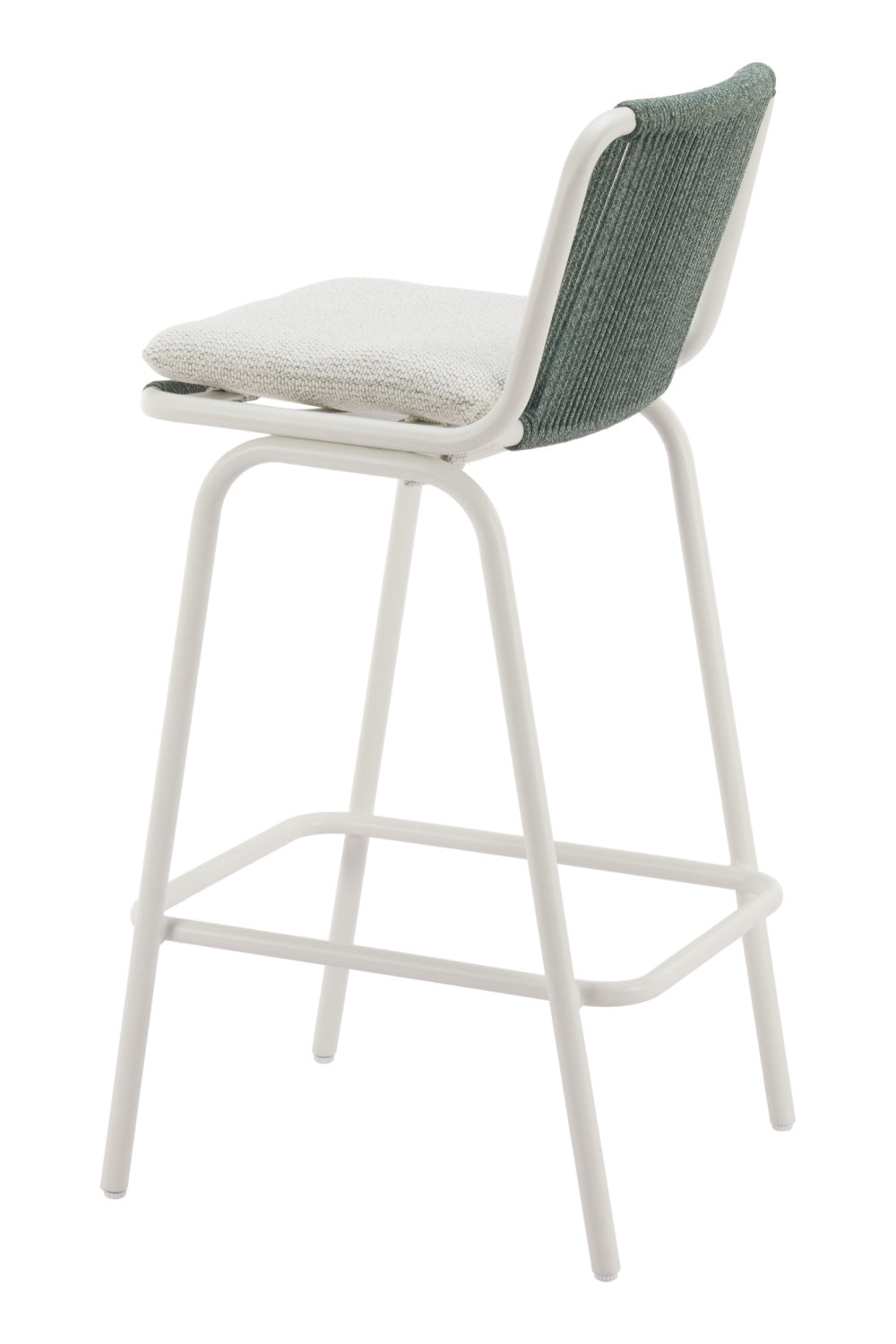   Green Outdoor Bar Stool Set (2) | Oroa.com
