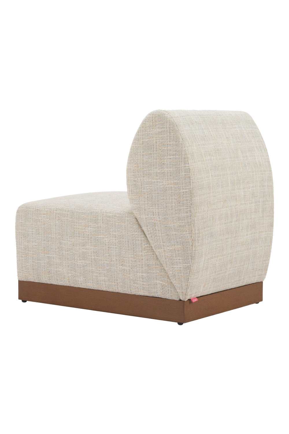   Beige Outdoor Armless Chair | Oroa.com