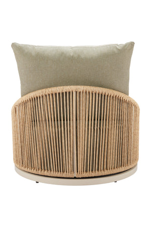   Rattan Weave Outdoor Swivel Chair | Oroa.com