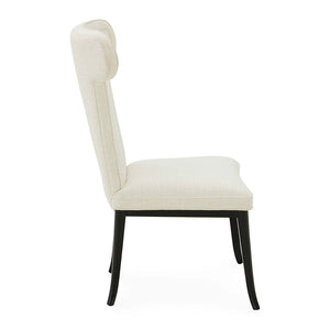 White High-Back Dining Chair | Jonathan Adler Acropolis | Oroa.com