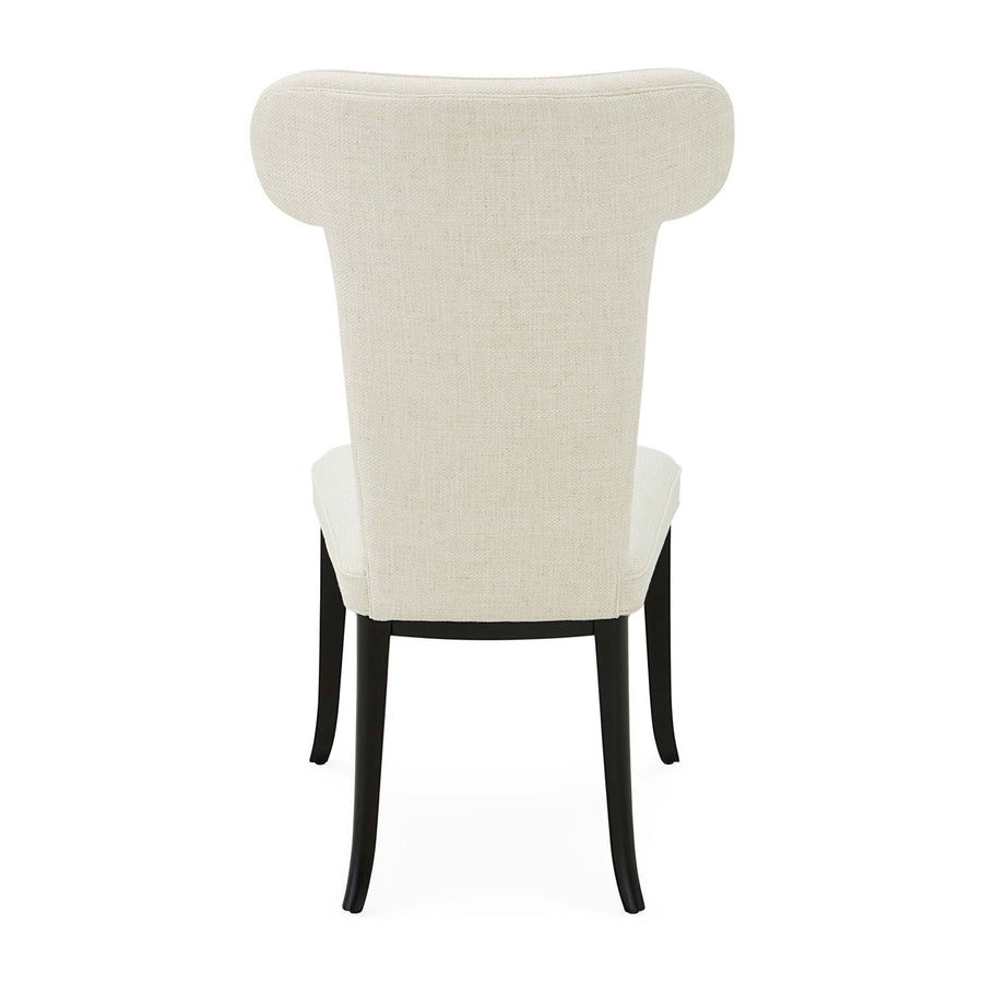 White High-Back Dining Chair | Jonathan Adler Acropolis | Oroa.com