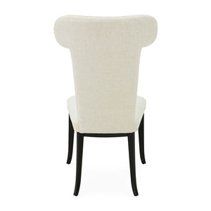 White High-Back Dining Chair | Jonathan Adler Acropolis | Oroa.com