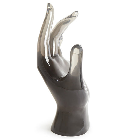 Gray Acrylic Decorative Object | Jonathan Adler Hand | Oroa.com