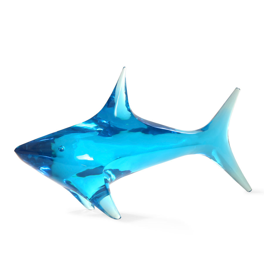 Blue Acrylic Decorative Object | Jonathan Adler Rabbit Shark | Oroa.com