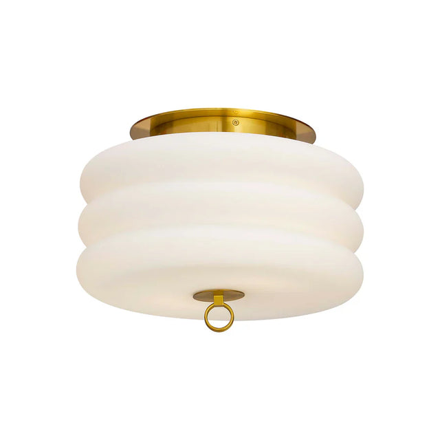 Stacked White Glass Ceiling Lamp | Jonathan Adler Alphaville | Oroa.com