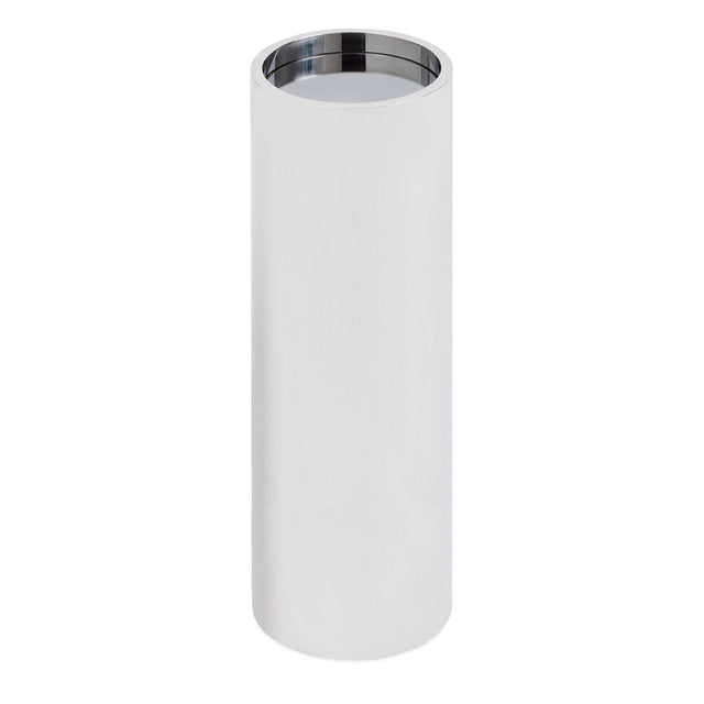 Polished Stainless Steel Pedestal | Jonathan Adler Alphaville | Oroa.com