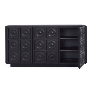 Mindi Wood 3-Door Sideboard | Jonathan Adler Antwerp | Oroa.com