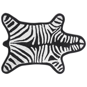 Stripes Cotton Reversible Bath Mat | Jonathan Adler Zebra | Oroa.com