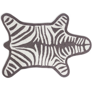 Stripes Cotton Reversible Bath Mat | Jonathan Adler Zebra | Oroa.com