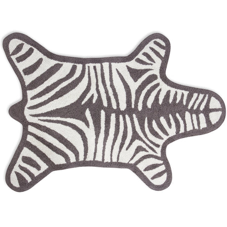 Stripes Cotton Reversible Bath Mat | Jonathan Adler Zebra | Oroa.com