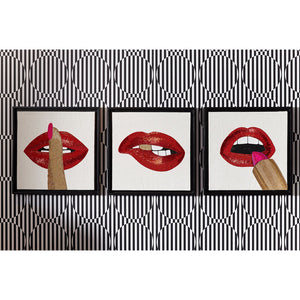 Lips Beaded Art | Jonathan Adler Hush | Oroa.com