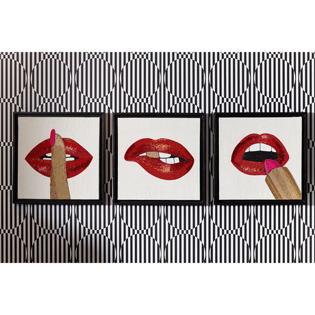 Lips Beaded Art | Jonathan Adler Hush | Oroa.com