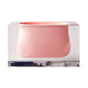 Acrylic Cube Vase | Jonathan Adler Bel Air Gorge | Oroa.com