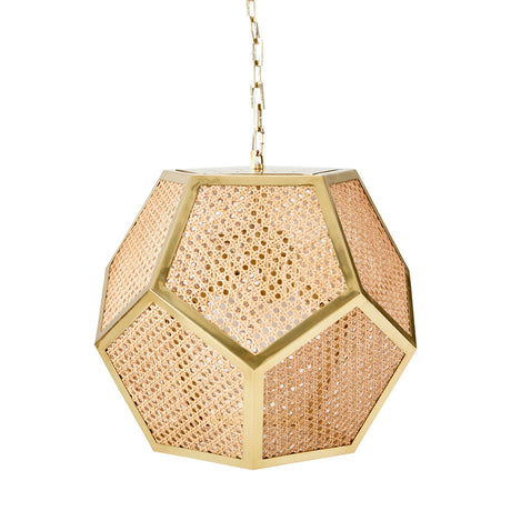 Caned Rattan Pendant Lamp | Jonathan Adler Bellport | Oroa.com