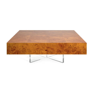 Mappa Wood Square Cocktail Table | Jonathan Adler Bond | Oroa.com