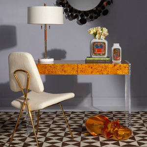 Acrylic Legged Mappa Desk | Jonathan Adler Bond | Oroa.com