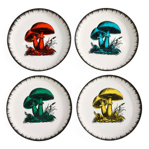 Porcelain Painted Plate Set (4) | Jonathan Adler | Oroa.com