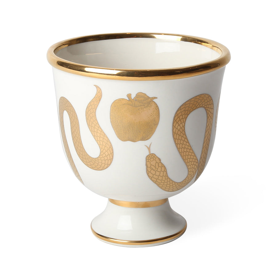 Porcelain Snake & Apple Bowl | Jonathan Adler Botanist | Oroa.com