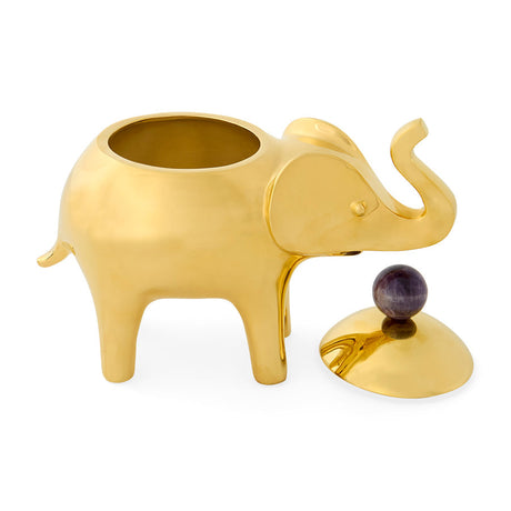 Amethyst Sphere Gold Box | Jonathan Adler Elephant | Oroa.com