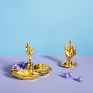 Polished Brass Ring Holder | Jonathan Adler Hand | Oroa.com
