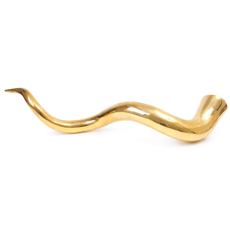 Polished Brass Decorative Object | Jonathan Adler Horn | Oroa.com