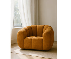 brown ocre lounge chair - www.oroa.com