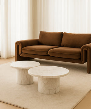 brown modular sofa - www.oroa.com
