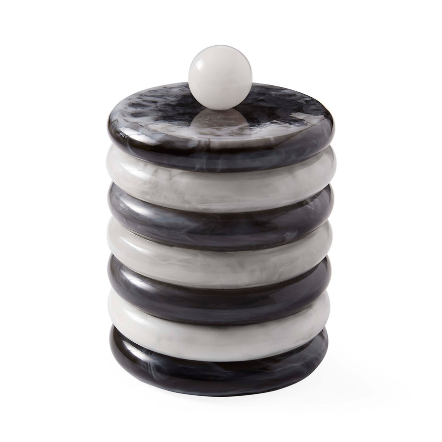 Black & White Ice Bucket | Jonathan Adler Mustique | Oroa.com