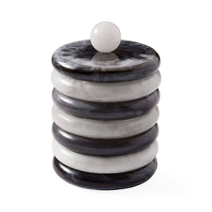 Black & White Ice Bucket | Jonathan Adler Mustique | Oroa.com