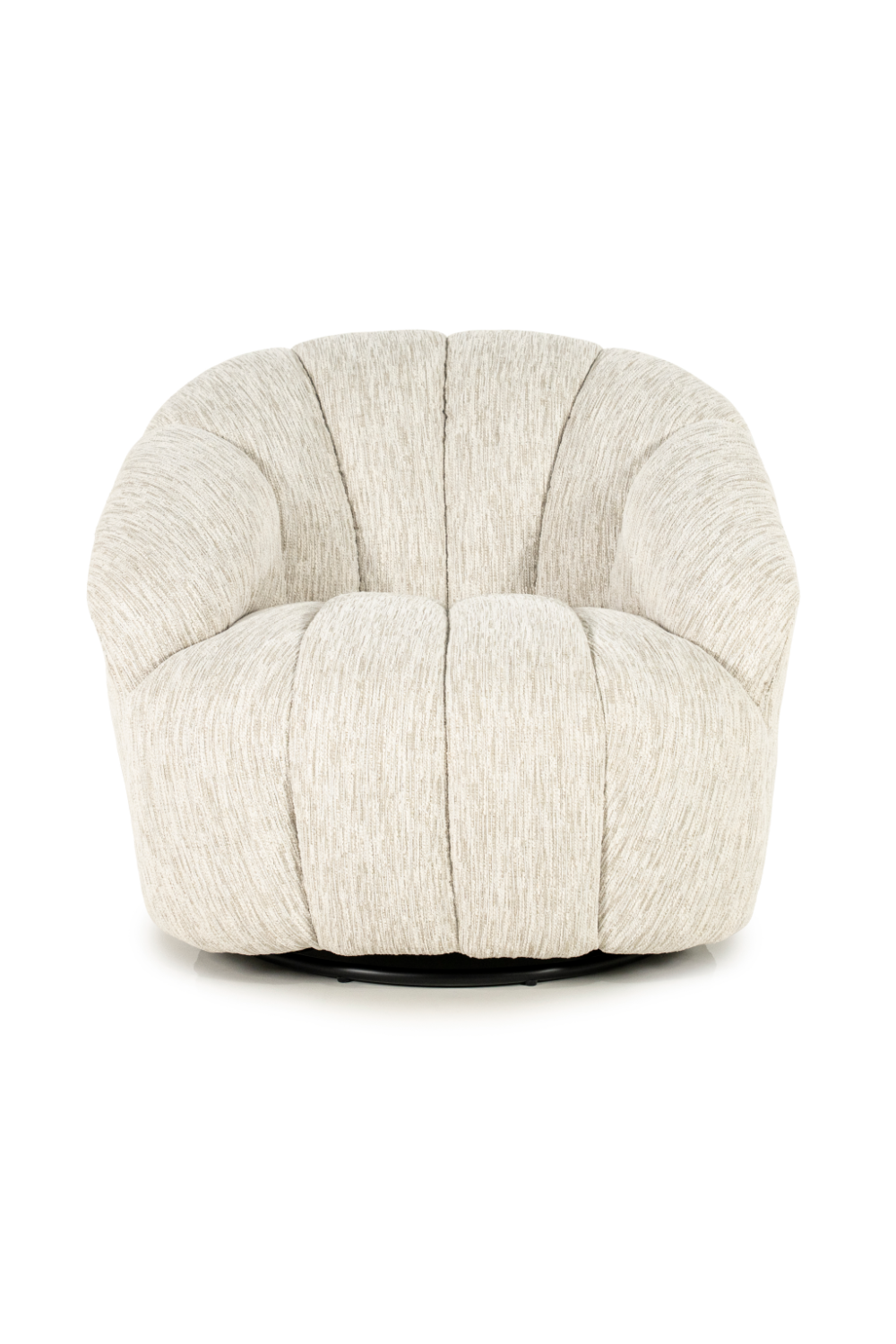   Deep-Channeled Swivel Chair | Oroa.com