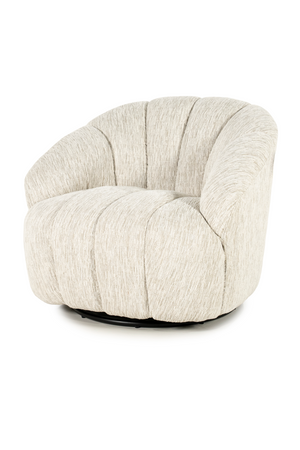   Deep-Channeled Swivel Chair | Oroa.com