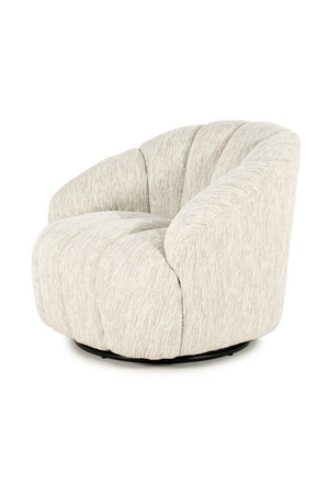   Deep-Channeled Swivel Chair | Oroa.com
