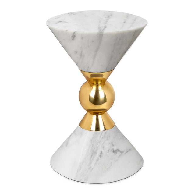 Conical Marble Accent Table | Jonathan Adler Canaan | Oroa.com