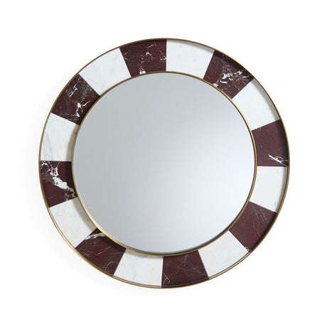 Marble & Stone Round Mirror | Jonathan Adler Canaan | Oroa.com
