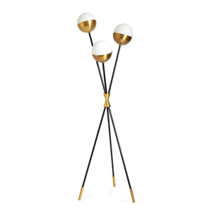 Glass Sphere Tripod Floor Lamp | Jonathan Adler Caracas