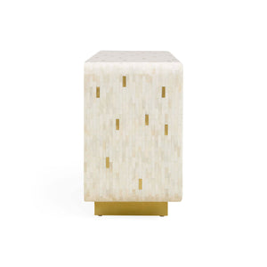 Bone Marquetry 3-Door Sideboard | Jonathan Adler Casablanca | Oroa.com