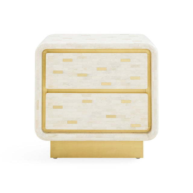 2-Drawer Brick End Table | Jonathan Adler Casablanca | Oroa.com