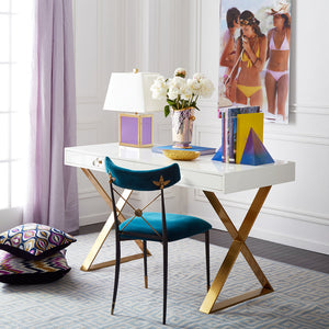 Cross Detail Dining Chair | Jonathan Adler Rider | Oroa.com