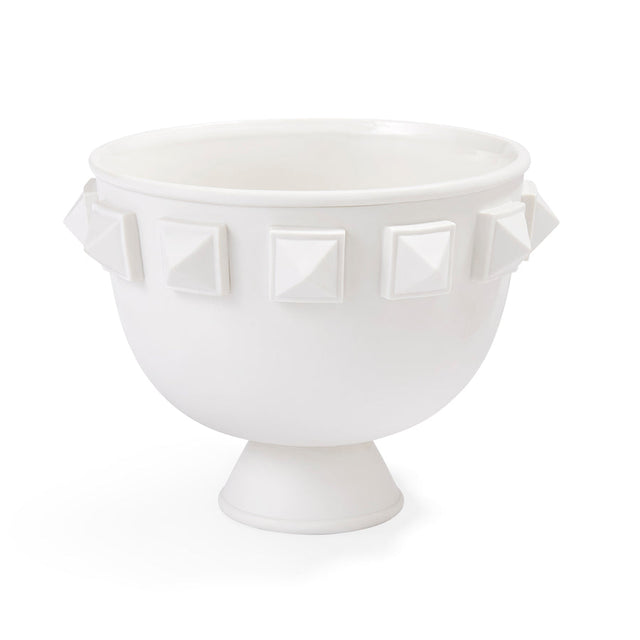 Studded White Porcelain Bowl | Jonathan Adler Charade | Oroa.com