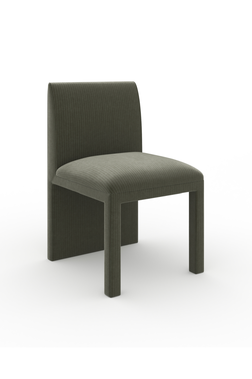   Ribbed Velvet Dining Chair | Oroa.com