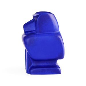 Blue Stoneware Sculpture | Jonathan Adler Cobalt Baboon | Oroa.com