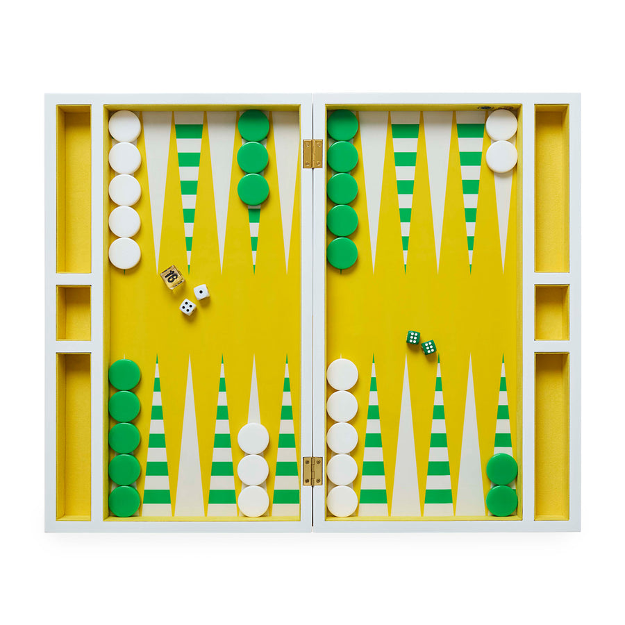 High-Gloss Backgammon Set | Jonathan Adler Copenhagen | Oroa.com