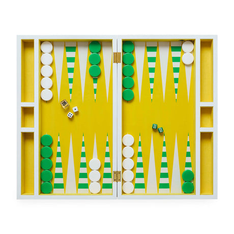 High-Gloss Backgammon Set | Jonathan Adler Copenhagen | Oroa.com