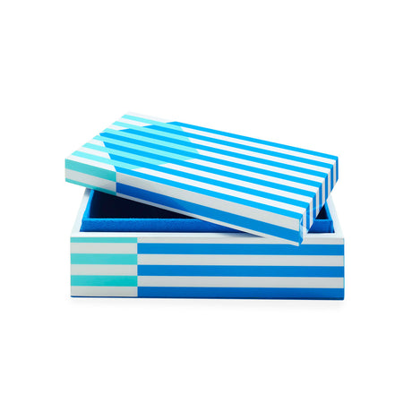 Multicolored Stripes Lacquer Box S | Jonathan Adler Copenhagen | Oroa.com