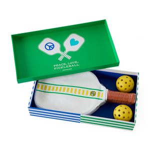 Leather Wrapped Pickleball Set | Jonathan Adler Copenhagen